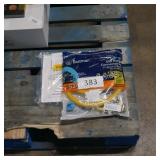 gas range connector and vent cover