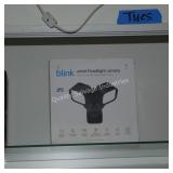 blink wired flood light camera (display)