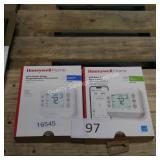 2 honeywell thermostats