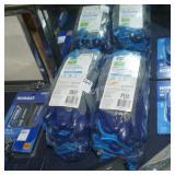 2/8pk sz lg coated grip gloves (display)