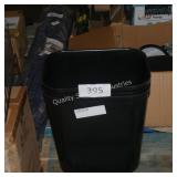 2 trash cans
