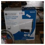 slim line infrared heater