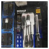 5pc kobalt screw driver set (display)