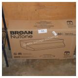 30" broan nutone range hood