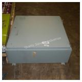 large metal control box