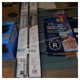 2 shower curtain rods