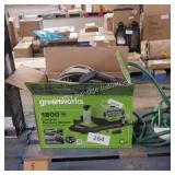greenwork 1800psi pressure washer