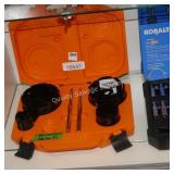 14pc spyder hole saw kit - missing 1pc (display)