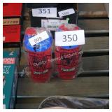 2 spiderman cups