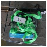 set of ratchet straps