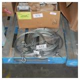 6- winch cables w hooks