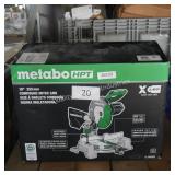 metabo 10" compound miter saw