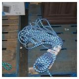 blue/white rope
