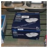 2ct 13" round light fixtures