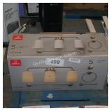 globe 5pc bathroom hardware