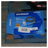 kobalt 25ft drain auger