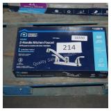 2 handle kitchen faucet