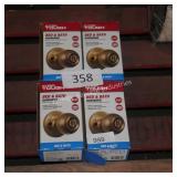 4- bed/bath door knobs