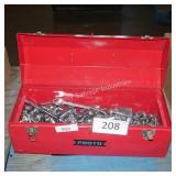 metal tool box w tools