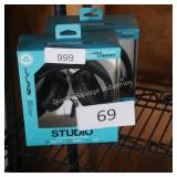 2 j lab wired headphones