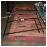 metal fence rails (damaged)