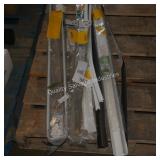 door trim and curtain rod