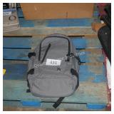 gray back pack