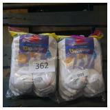 2-13ct hanes size 8-12 socks