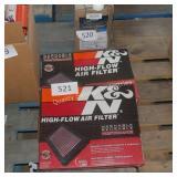 2-k&N air filters