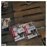 2 kwikset door hardware