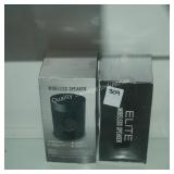 2 wireless speakers (display)