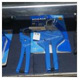 2 kobalt pvc cutters (display)