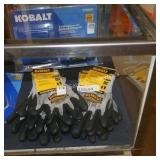 4 dewalt coated work gloves sz xl (display)