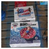 2 lg pool floats
