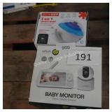 baby monitor and 3n1 smart snail
