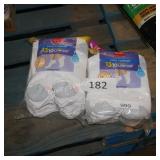 2-13ct hanes size 8-12 socks
