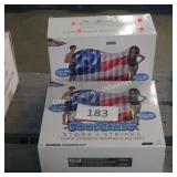 2 stars and stripes pool floats