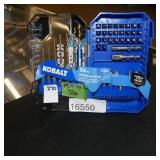 50pc kobalt drill/drive bit set - missing 1 bit