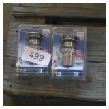 2-push button bathroom sink drain