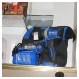 kobalt 24v drill kit w/ battery & charger - good