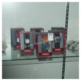 5 timex watches - needs batteries (display)