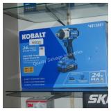 kobalt 24v 1/2ï¿½ impact w/ batt/chg (display)