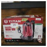 titan 1650 18v sprayer ( batt in office)