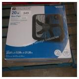 20ï¿½ box fan