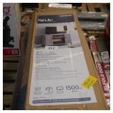 48ï¿½ electric fire place (missing pcs)