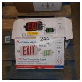 2-led exit light