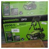 greenworks 2500psi pressure washer