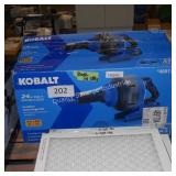 kobalt 24v drain auger (batt in office)