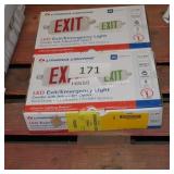 2 led exit lights
