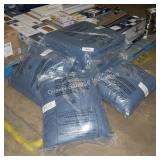 3 sets of navy cushions